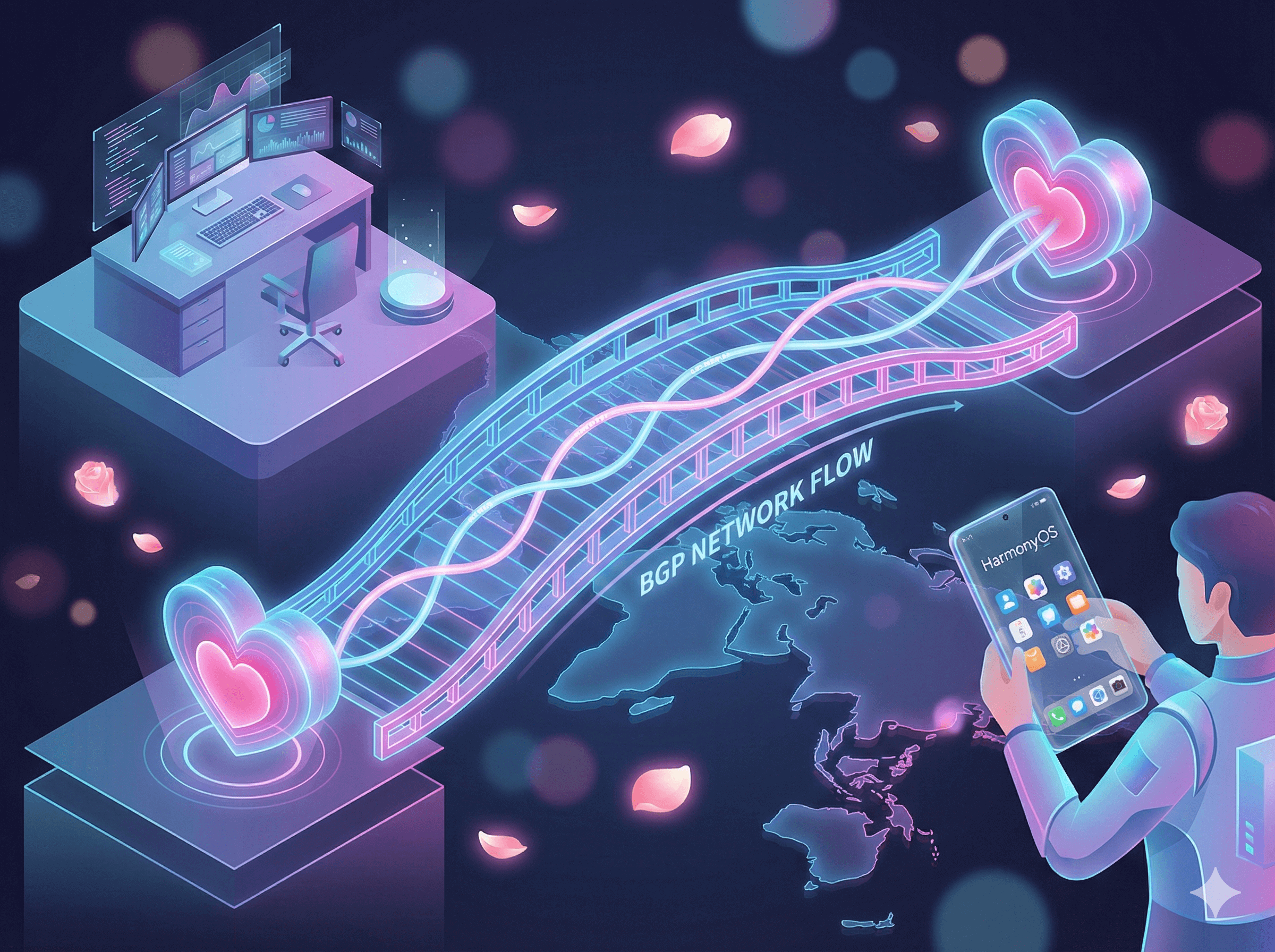 情人节海外订礼品网页打不开？异地恋视频卡成PPT？这套“告白加速方案”请收好